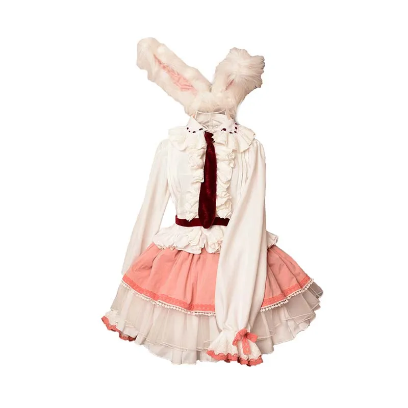 Touhou Project Reisen Udongein Inaba cosplay costume with hair accessory 11 |