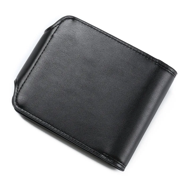 Men wallet PU leather wallets luxury brand clutch wallet short money clip men's leather wallet male purse cuzdan JINBAOLAI 222