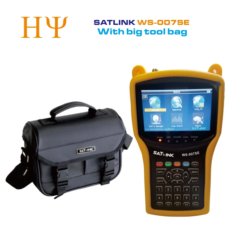 Оригинальный спутниковый измеритель Satlink WS 007SE DVB S2 MPEG4 HD комбинированный Finder satlink