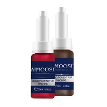 1 шт., чернила для татуажа бровей и губ, 18 цветов, можно выбрать, профессиональная Перманентная татуировка, макияж,, хорошее качество