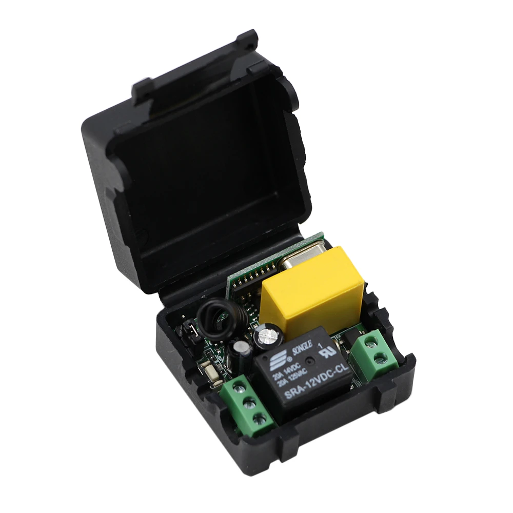 nuevo 10A relé 12V 4-CH 433MHZ Tablero receptor de interruptor de cont nuevo 10A relé 12V 4-CH 433MHZ Tablero receptor de interruptor de cont