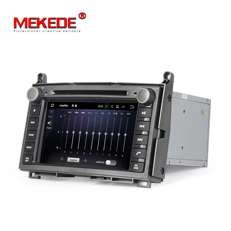 Excellent Quad Core 2G RAM 16G ROM Android 9.0 car dvd player GPS navigation Radio Stereo for toyota venza 2008-2014 with wifi BT 3G 2