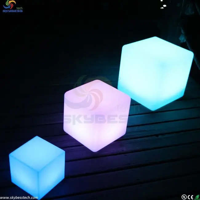 Waterproof 16color change LED Cube factory 20*20*20cm led cube children chair free shipping 10pcs/Lot Waterproof 16color change LED Cube factory 20*20*20cm led cube children chair free shipping 10pcs/Lot