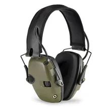 CCGK Tactical Headset Noise Reduction Canceling Electronic Sound Pickup Single Side Switch Dual Channel Tactical Pickup Earmuffs