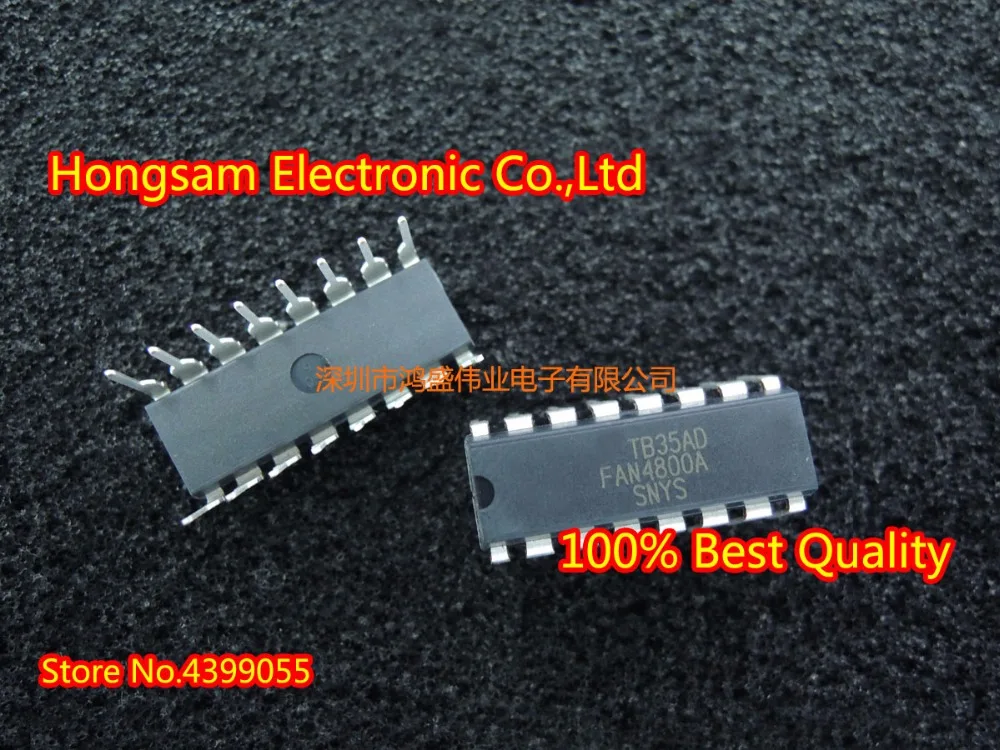 Оригинальный Новый (1 шт.) FAN4800ASNY FAN4800ASNYS FAN4800A DIP-16 | Электроника