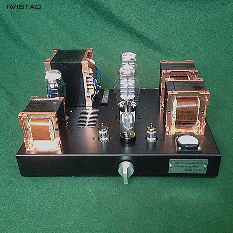 Односторонний трубчатый усилитель класса А 2X8W 300B британский красный бык