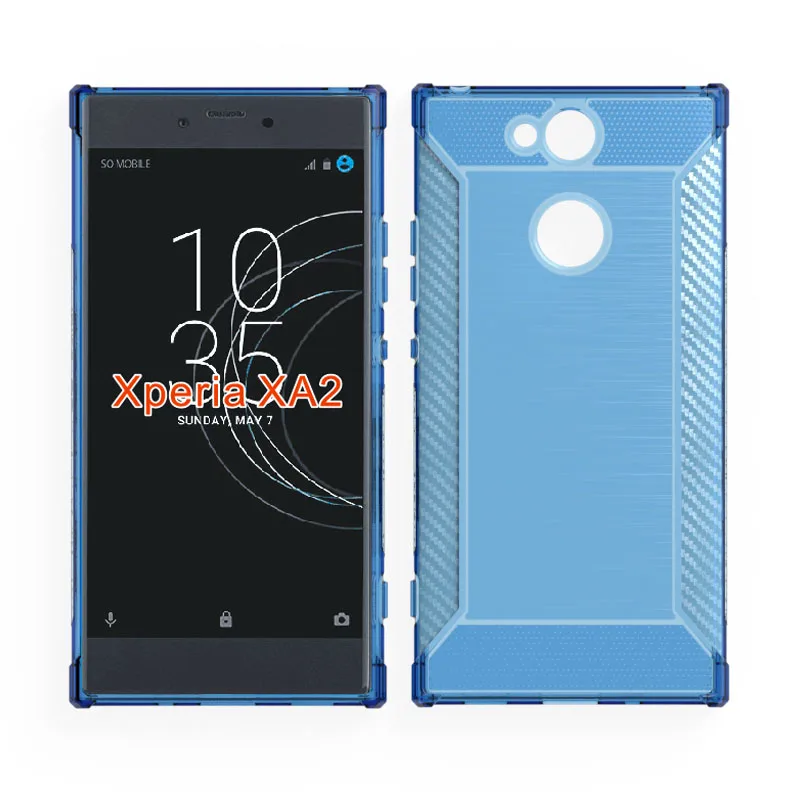 Бренд gligle модные мягкие ТПУ силиконовый чехол для Sony Xperia xa2 чехол Защитный чехол Shell