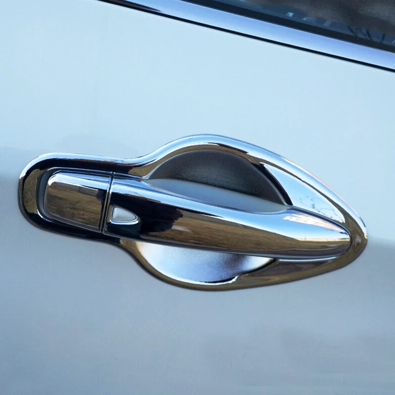 

For Nissan Murano accessories 2015 2016 2017 2018 ABS Plastic Car Door protector handle Bowl cover trim sticker Car styling