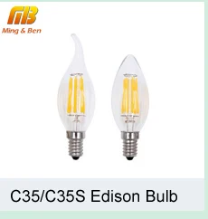 G45 светодиодный шарик накаливания E27 E14 220 в 2 Вт 4 Вт Ретро стиль лофт подходит для люстры веревочный светильник s Настольный светильник, декоративный светодиодный светильник