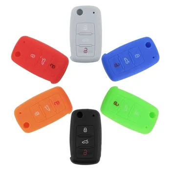 

2018 Silicone Car Auto Key Cover Case Car Keychain For Remote Control For carcar Series New Dropping Shipping hot sale