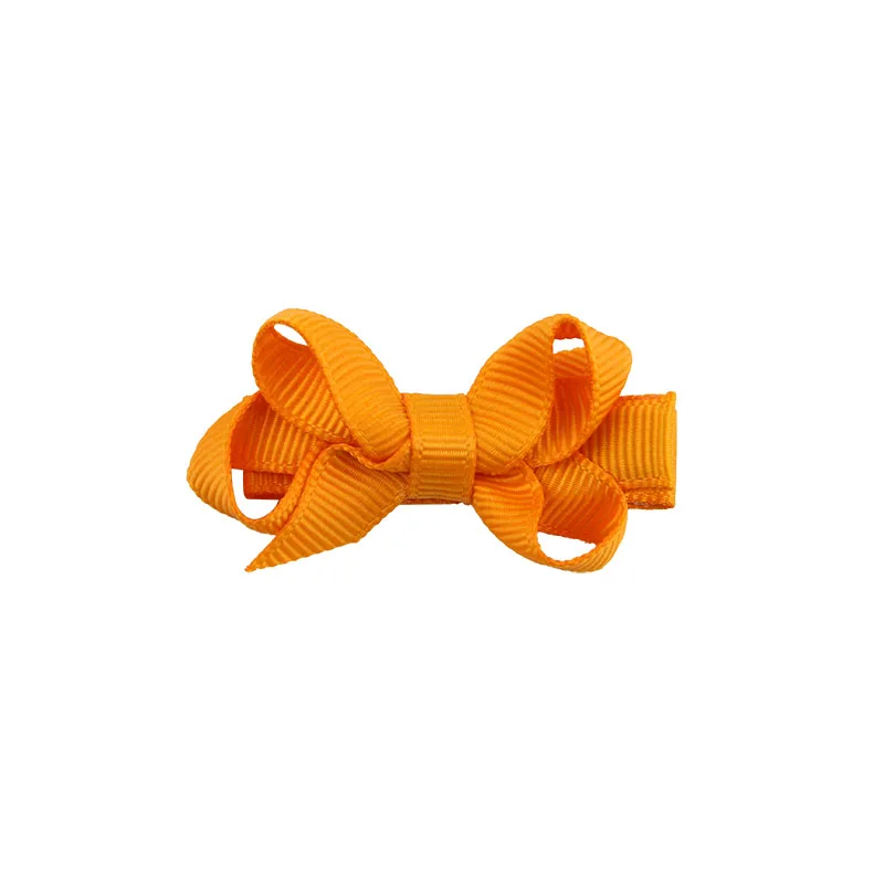 High quality Lovely Hair Clip Girls Hair Bows Hairpins Grosgrain Ribbon hair clips kids hair accessories  (17)