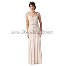 Elegant Cap Sleeve bridesmaid dresses Ruched Draped wedding party gown Chiffon Lace backless formal party vestido de casamento