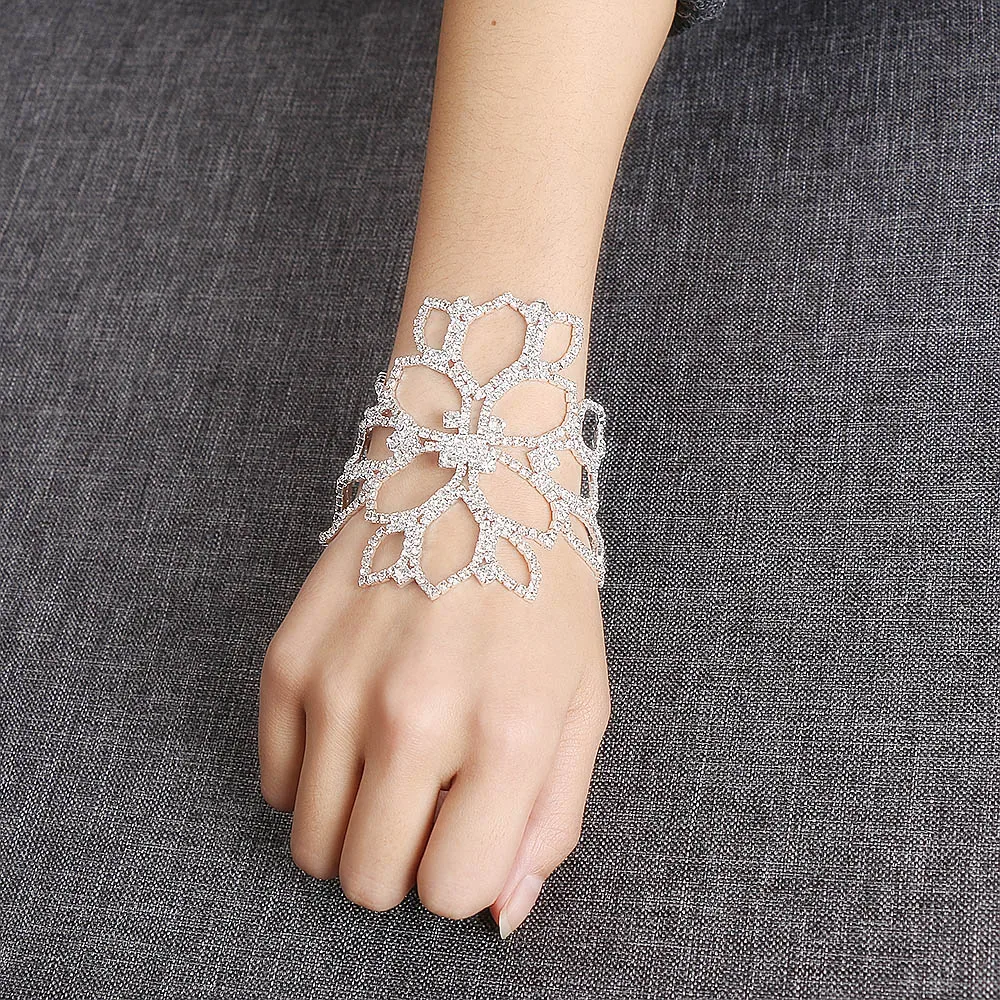 1 шт. Модные женские Посеребренная блестящая браслеты свадебный браслет ножной браслет свадебные украшения хороший подарок для женщин