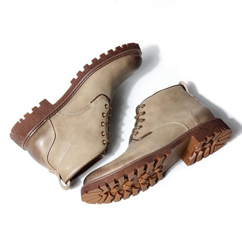 Ботинки мужские из натуральной кожи на шнуровке в британском стиле|boots boots|boots