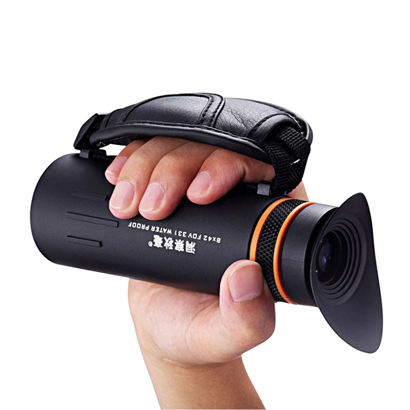

8*42 New Style Portable Outdoor High-Powered High Definition Single Tube Telescope Monocular Dual Focus Optics Zoom Telescope 1