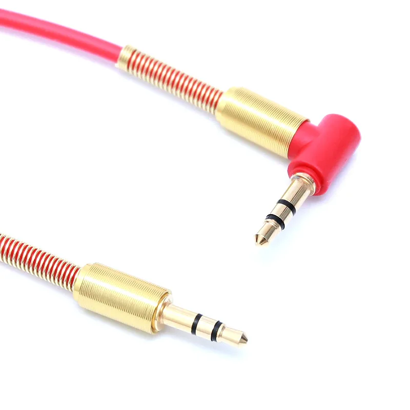 ZUCZUG 1M 3.5mm Male to Male Audio Cable Jack 3 5 Aux Cable For Car MP3 / 4 Headphone Mobile Phone Speaker Aux Cord Wire ZUCZUG 1M 3.5mm Male to Male Audio Cable Jack 3 5 Aux Cable For Car MP3 / 4 Headphone Mobile Phone Speaker Aux Cord Wire