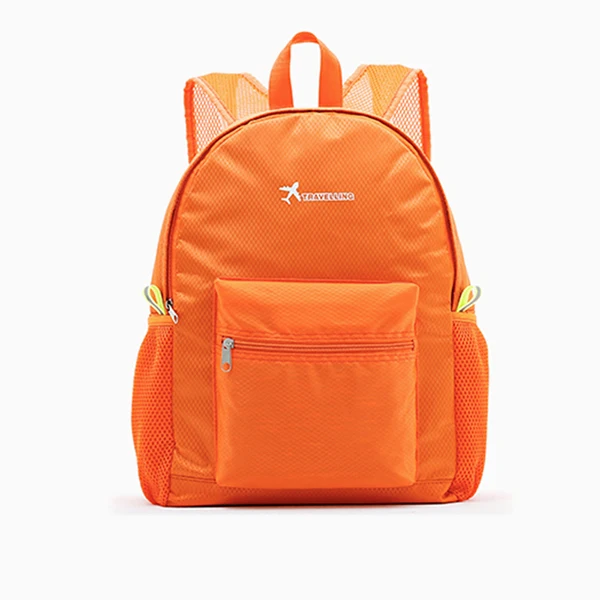 Модные женские дорожные сумки, водонепроницаемая нейлоновая складная сумка, Большая вместительная сумка для багажа, дорожные сумки, портативные мужские сумки - Цвет: orange 3