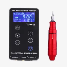 Biomaser K3-CTG-010-RED тату машина набор Интеллектуальная цифровая Татуировка Перманентный макияж машина набор устройство швейцарская тату Набор