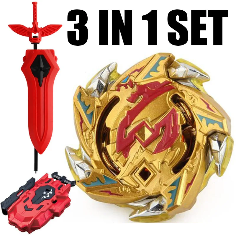 ALI266 Hell Salamander Burst Spinning Top STARTER B-113 W/ NEW Sword LR Launcher - Цвет: ALI266