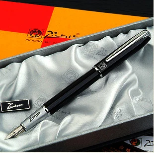Черная ручка Picasso 916, набор для рисования, каллиграфия, подводная ручка, иридиевая перьевая ручка, Подарочная чернильная ручка без коробки OWT002