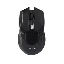 IMICE E-1500 3 регулируемые dpi 2,4G Беспроводная игровая мышь 6 кнопок ноутбук ПК Беспроводной Оптический игровой мыши