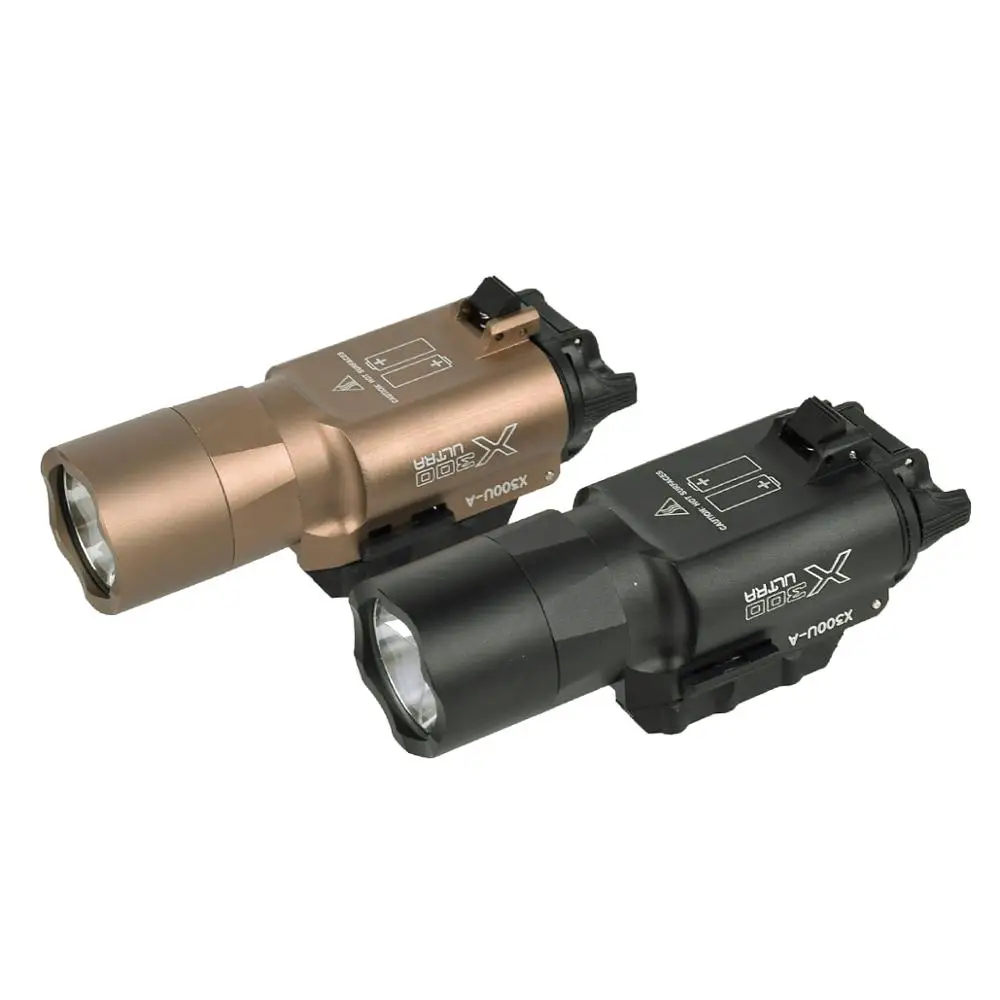 500 lúmenes de alta salida táctico X300 Ultra pistola de luz X300U linterna Glock 1911 pistola de luz - 6