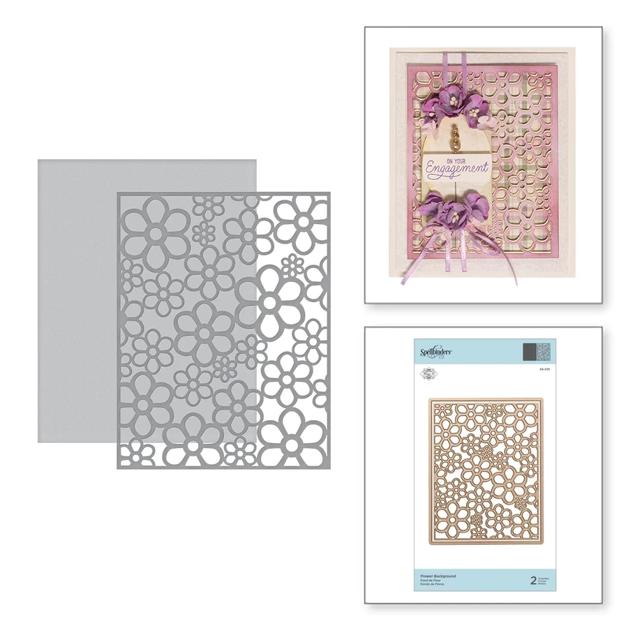 

Flower Frame Hollow Metal Cutting Dies For DIY Scrapbooking Photo Album Paper Card Decorative Craft Embossing Die Cutting 2018