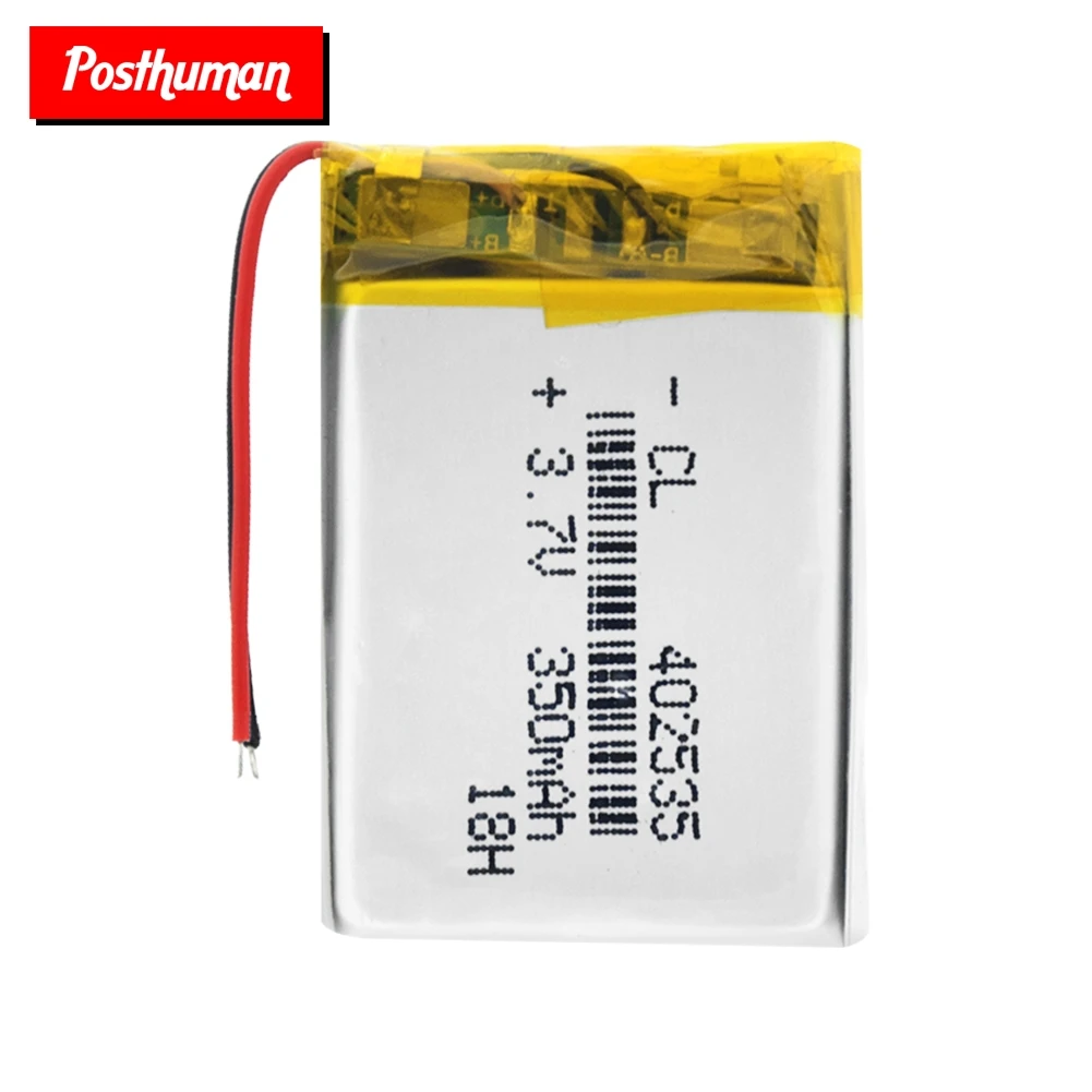 

3.7V 300mAH [402530] Polymer lithium ion / Li-ion battery for Smart Watch TOY,POWER BANK,GPS,mp3,mp4,MP5 GPS Bluetooth speaker