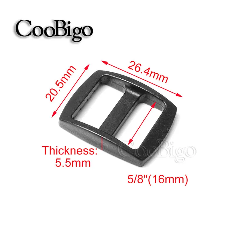50 шт. пластиковые пряжки для ремня рюкзака|tri glide|plastic slidersslider buckle |