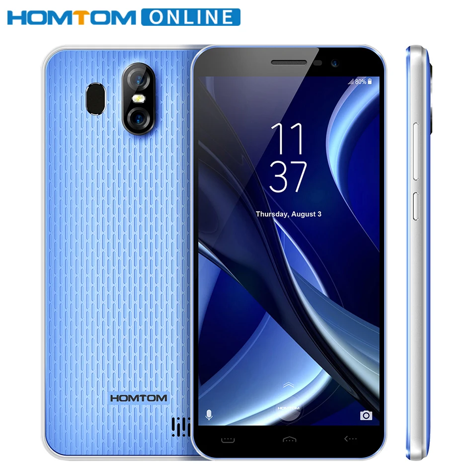 HOMTOM S16 5 5 18 9 Full Screen Smartphone Fingerprint ID 2GB 16GB Quad Core Dual