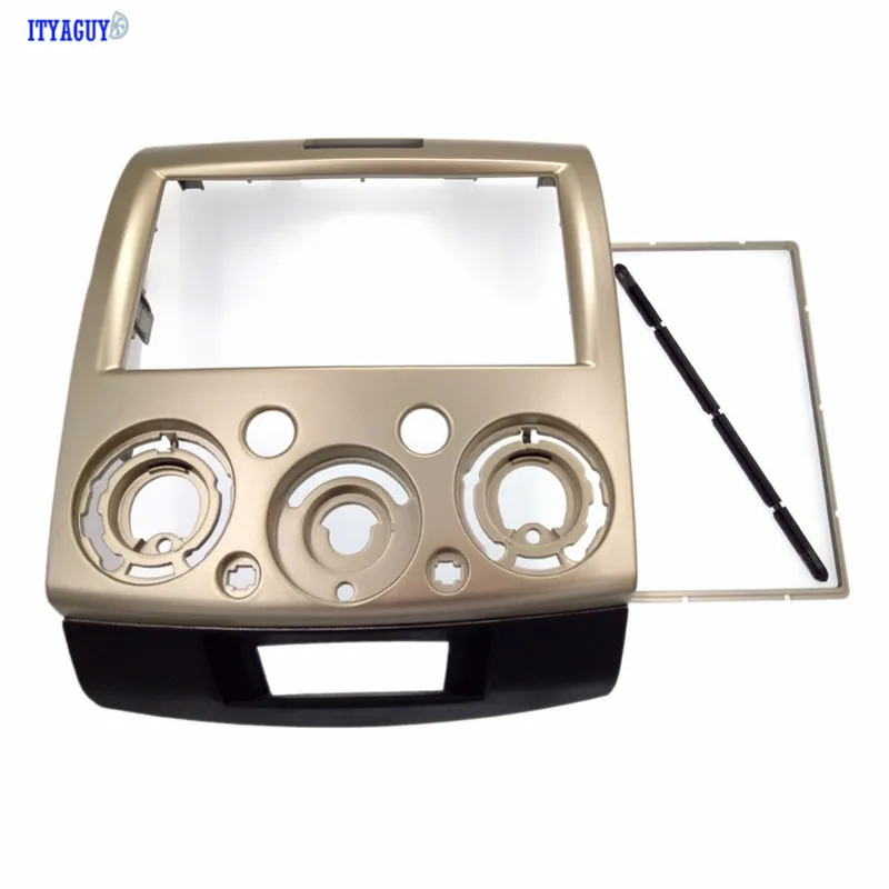 2 Din автомагнитола фасции подходит для Ranger Everest Mazda BT-50 2006-2011 радио DVD CD панель приборная панель набор переходная радиобудка рамка