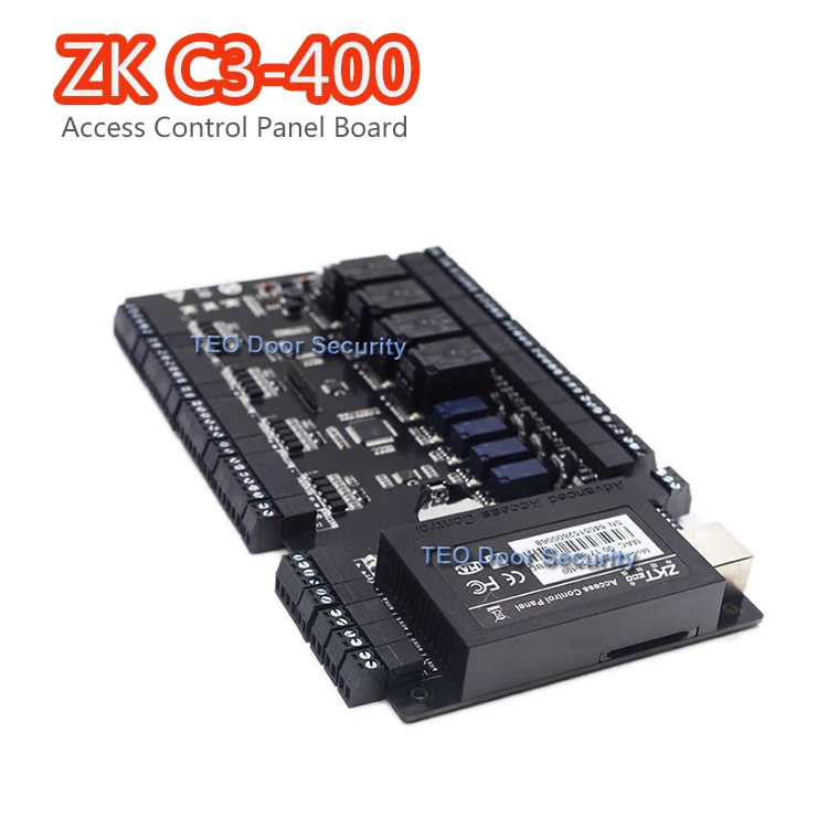 ZKTeco c3-400 Access Control Panel board TCP IP and RS485 Built-in Auxiliary Input and Output Four Doors Controller system