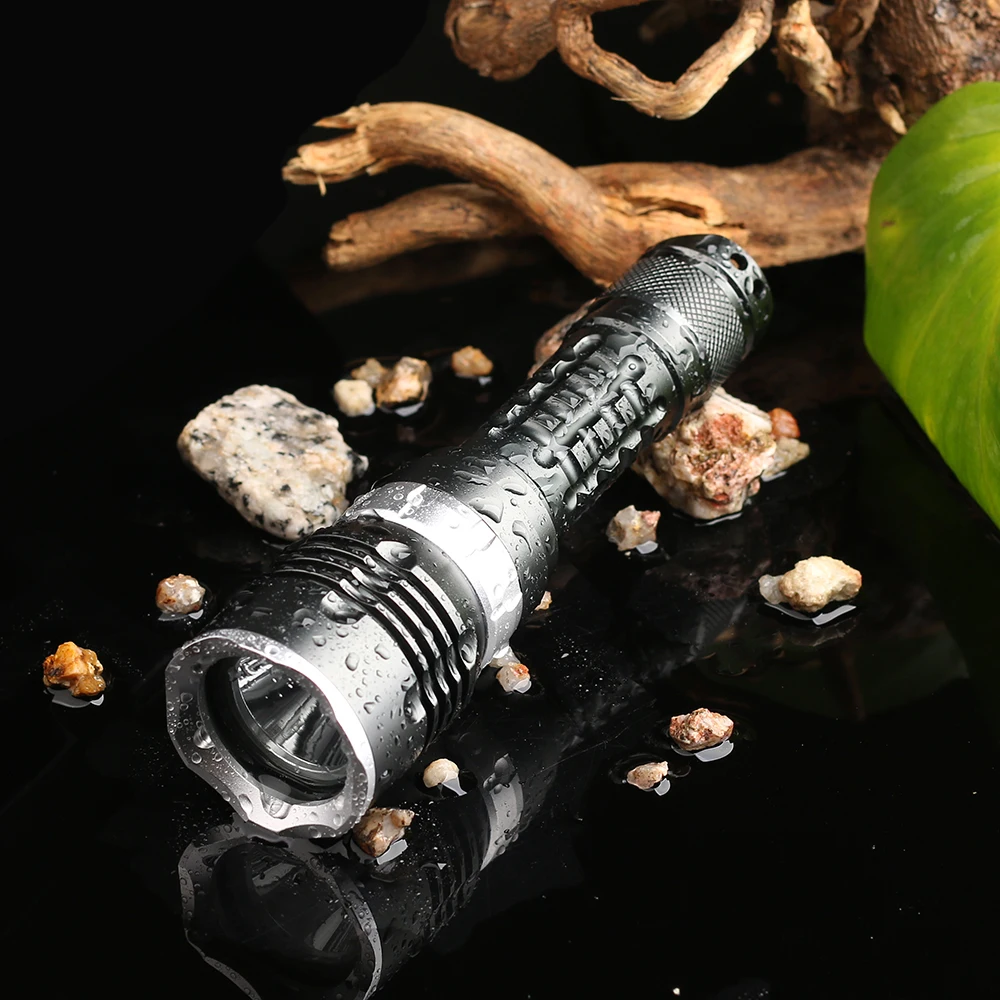 Sofirn MS1 Дайвинг вспышки светильник мощный Водонепроницаемый светодиодный вспышка светильник 18650 под водой, тактический фонарь с светильник фонарь лампа с батареей
