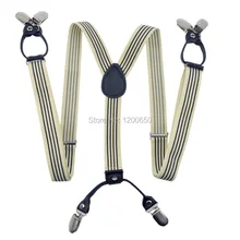 Мужские подтяжки повседневные Модные Подтяжки Высокое качество кожа wo мужские подтяжки Регулируемый 6 зажим ремень 2,5*105 см
