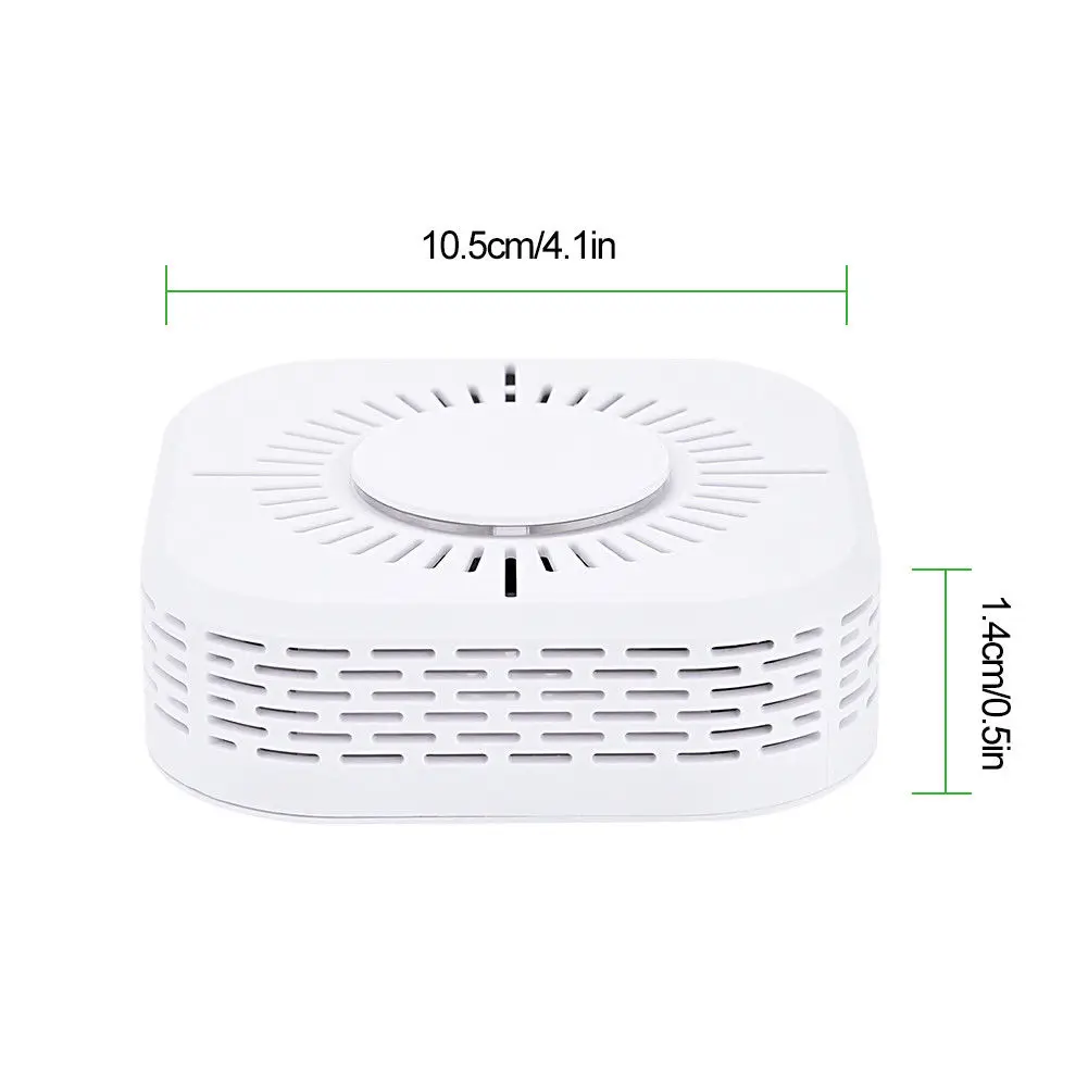 

Wireless 433 Fire Smoke Sensor Alarm Detector Home Security Guarding System SD998