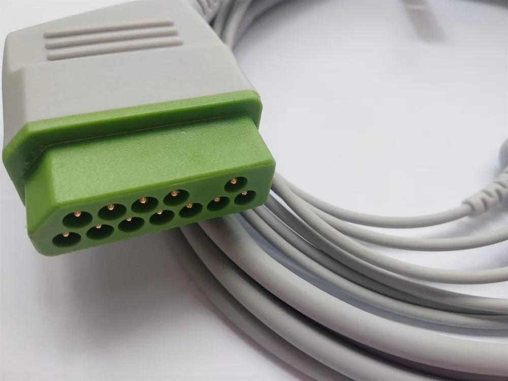 Nihon Kohden BSM-2301 3 свинца 12pin оснастки AHA СТАНДАРТ, заводская цена