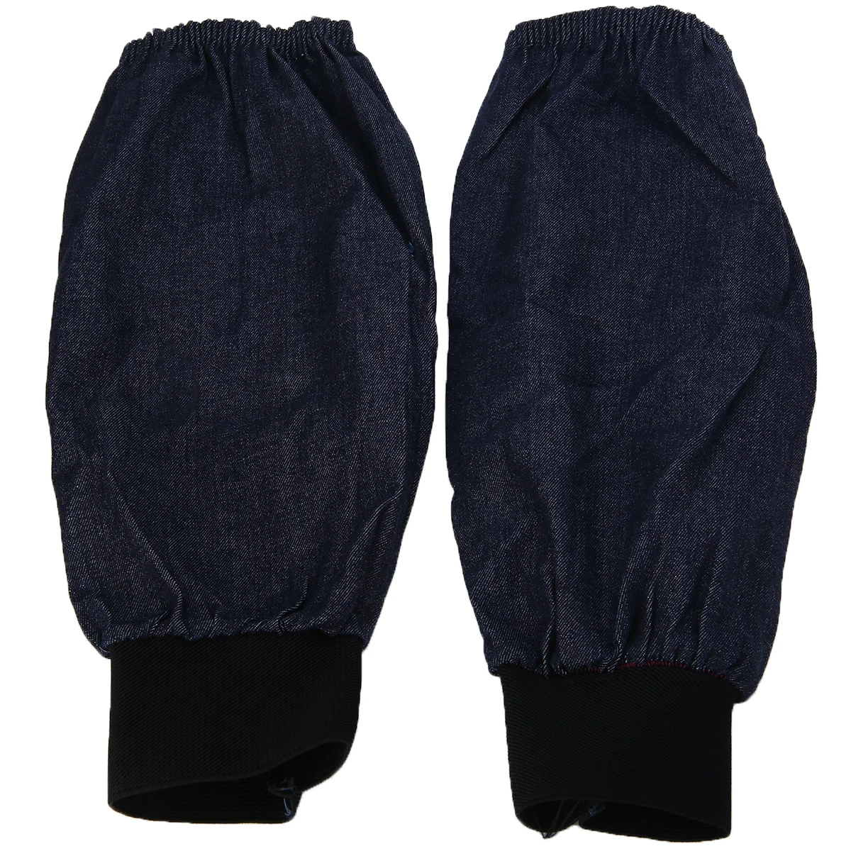 1 Pair Denim Welder Working Sleeves Welding Lengthen Arm Sleeves Cut Resistant Heat Protection Welding Cutting Supplies