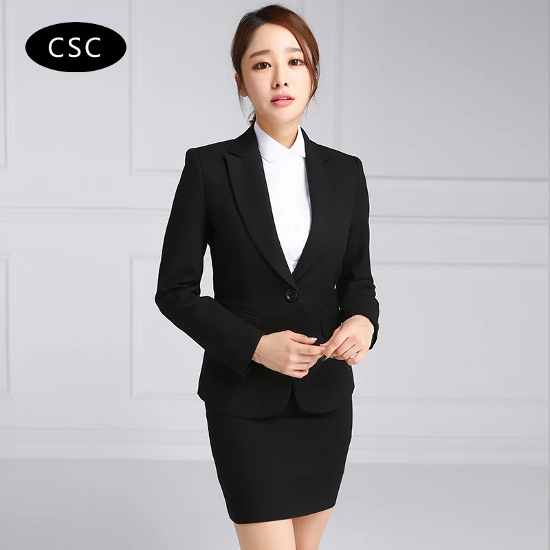 Women Skirt Suit Woman Formal Business Suit for Women