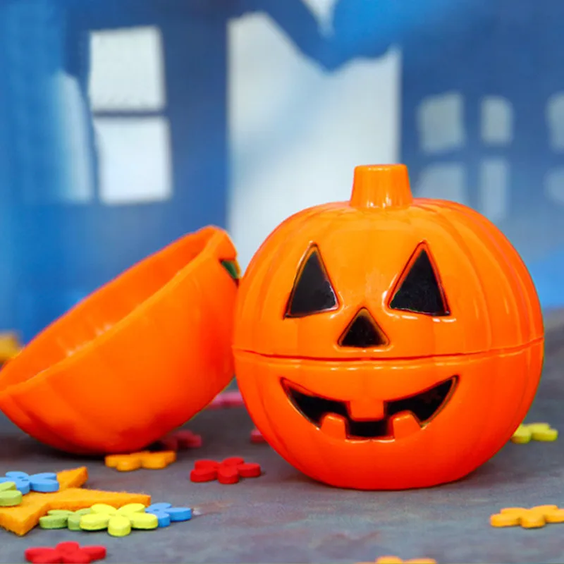 

1Pc Mini Artificial Halloween Pumpkin Ornament Decoration Horror Halloween Party Decoration Party Supplies For Candy Boxes Gifts