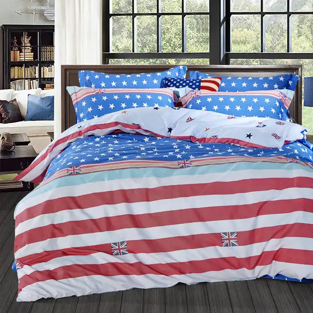 England Flag Bedding Sets Bedspreads 100 Cotton Bed Quilt Duvet