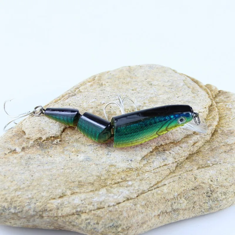3 Segment Hard Swimbait 10cm 16g Swimbait Lifelike Fishing Lure With Two Treble Hooks Fishing Wobblers Iscas Artificiais  (7)