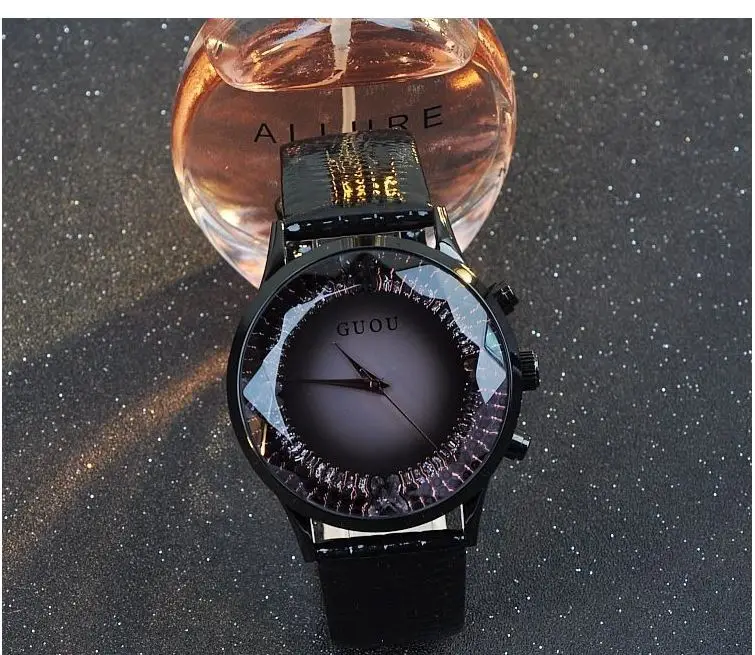 Женские часы, GUOU, бриллиантовые, женские часы, Топ бренд, роскошные часы для женщин, модные, Montre Femme, с бриллиантами, bayan kol saati