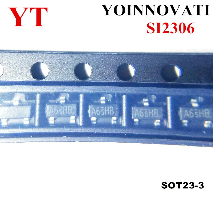 Новинка 3000 шт./лот оригинальный транзистор SI2306 Smd полевой МОП-транзистор с