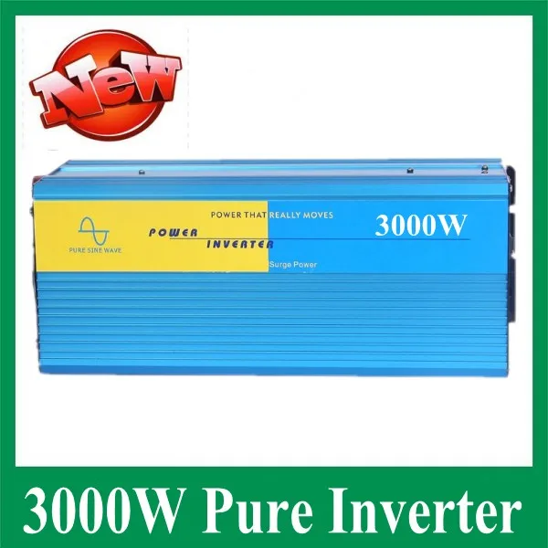 

3000W reiner Sinus-Wellen-Konverter 12V 24V 3000W Surge Power 6000W Off-grid Pure Sine Wave Solar Power Inverter ,