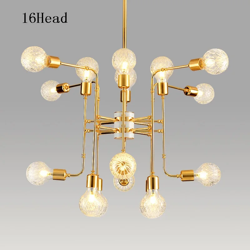 Modern LED Chandeliers dining room American style lustre de plafond For Living Room Bed room antlers Decoration6