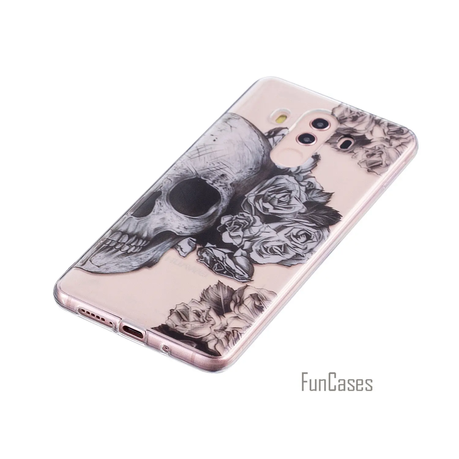 Новый милый чехол для телефона huawei Mate10 Pro мягкий из ТПУ Nova Fundas разноцветный с
