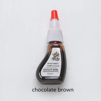 

2pcs Chocolate Brown Complete Tattoo Ink Pigment Kit Eyebrow Lip Permanent Makeup Ink for Tattoos Inks Body
