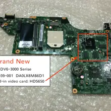 Материнская плата DA0LX8MB6D1 для ноутбука HP PAVILION DV6 603939 001 632103 003 HD 5650