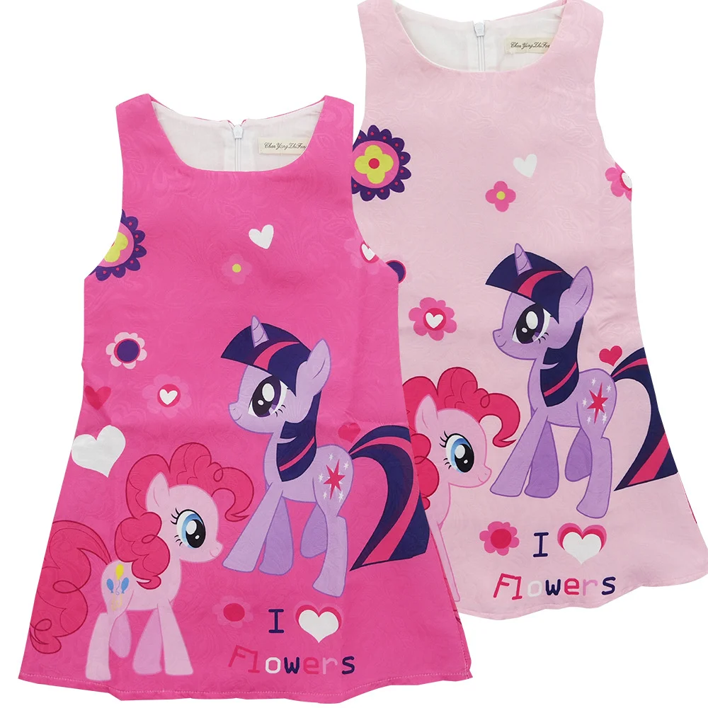 

New Prom Dresses 2018 Summer my little Girls Dress Cheongsam Birthday Dresses Kids Clothes Princess Party Wedding Dress 3-8Y