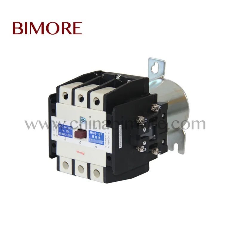 

MG6-BF Elevator Contactor for Permanent Magnetic Synchronous Traction Machine AC110V